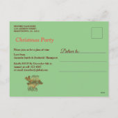 アントンピークイン古いアムステルダムはがき シーズンポストカード (裏面)