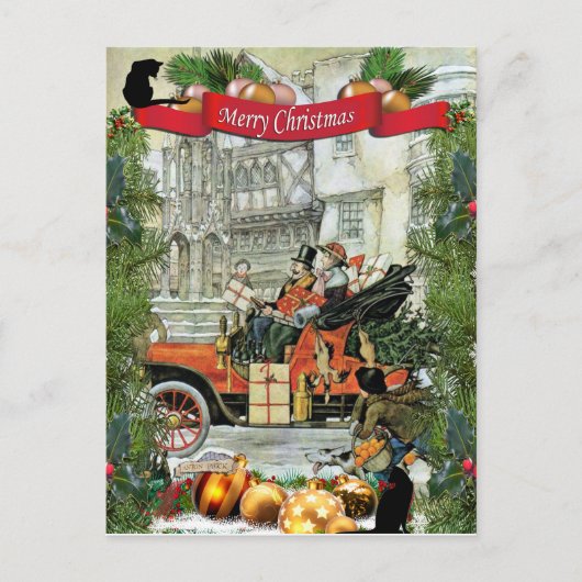 アントンピーク「金持ちの買い物客」はがき シーズンポストカード (正面)