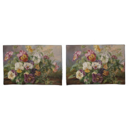 アントンモリリスヴィンテージパンジー 枕カバー