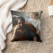 アントンラファエル聖ヨセフの夢を見る クッション (ブランケット)