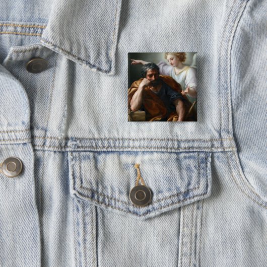 アントンラファエル聖ヨセフの夢を見る 缶バッジ (インサイチュ)