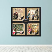 アントン・ピークのヴィンテージアートでパーソナライズ キャンバスプリント (インサイチュ (ウッドフロア))