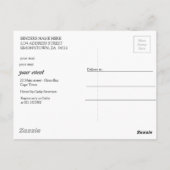 アントン・ピーク - 化学者の店 ポストカード (裏面)