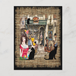 アントン・ピーク - 化学者の店 ポストカード