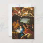 アントン・R・メンgsによる羊飼いの崇拝 サンキューカード (正面)