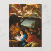 アントン・R・メンgsによる羊飼いの崇拝 シーズンポストカード (正面)
