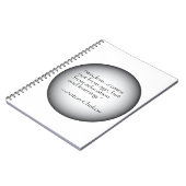 アントンChekovの引用文 ノートブック (左側)