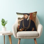 アントンRummelフォンLiechtenanのポートレート クッション (椅子)