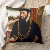 アントンRummelフォンLiechtenanのポートレート クッション (ブランケット)