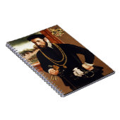 アントンRummelフォンLiechtenanのポートレート ノートブック (右側)