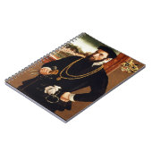 アントンRummelフォンLiechtenanのポートレート ノートブック (左側)