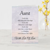 アント勇気付けられるポエムデザイン挨拶 カード (黄色い花)