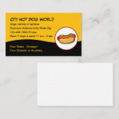 アンドクールトレンディーホットドッグテーマレストラン 名刺 (正面/裏面)