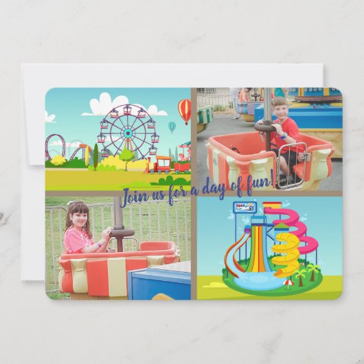 アンドスーカーフォト招待状 招待状 (正面)