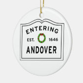 アンドバーマホリデイリースメタルオーナメント セラミックオーナメント (左)