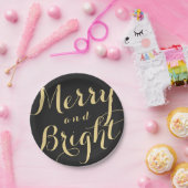 アンドブメリーライトホリデー紙プレート ペーパープレート (パーティー)