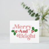 アンドブメリーライト – クラシックタイポグラフィ ポストカード (スタンド正面)