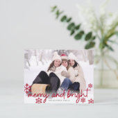 アンドブライトメリーフラットホリデーカード シーズンカード (スタンド正面)