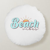 アンドモダンシンプルビーチビベス装飾用クッションプーフ ラウンドクッション (裏面)