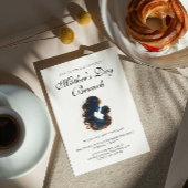 アンドモダンシンプルマザーズデイブランチ招待状 招待状