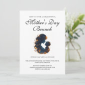 アンドモダンシンプルマザーズデイブランチ招待状 招待状 (スタンド正面)