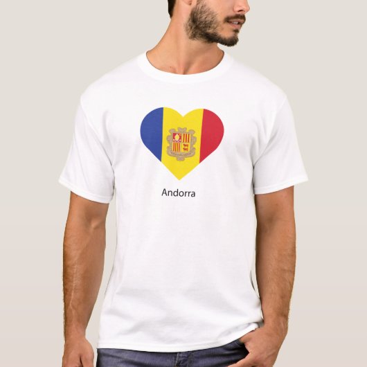 アンドラが大好き Tシャツ (正面)