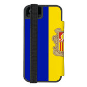 アンドラの愛国フラグ INCIPIO iPhoneウォレットケース (フォリオ裏面)