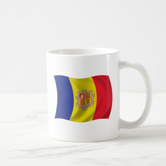 アンドラの旗 コーヒーマグカップ (右)