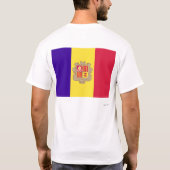 アンドラのLA VELLA、アンドラ Tシャツ (裏面)