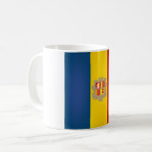 アンドラカッコいい国旗のコーヒーマグ コーヒーマグカップ (正面左)
