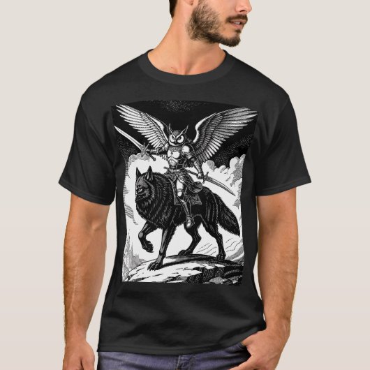 アンドラス - オウルライダー Tシャツ (正面)