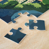 アンドラトラベルアートヴィンテージ ジグソーパズル (側面)