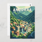 アンドラトラベルアートヴィンテージ ポストカード (正面/裏面)