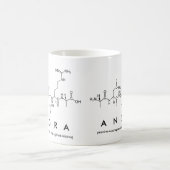 アンドラペプチド名mug コーヒーマグカップ (中央)