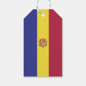 アンドラ国旗 ギフトタグ (裏面)