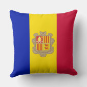 アンドラ国旗 クッション (裏面)