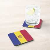 アンドラ国旗 コースター (右側)