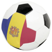 アンドラ国旗 サッカーボール (3/4)