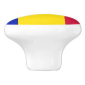 アンドラ国旗 セラミックノブ (側面)