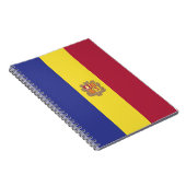 アンドラ国旗 ノートブック (右側)