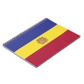 アンドラ国旗 ノートブック (左側)