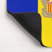 アンドラ国旗 マウスパッド (コーナー)