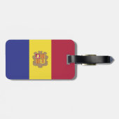アンドラ国旗 ラゲッジタグ (裏面横)