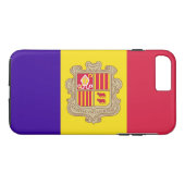 アンドラ国旗 Case-Mate iPhoneケース (裏面(横))