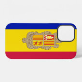 アンドラ国旗 iPhoneケース (裏面横)