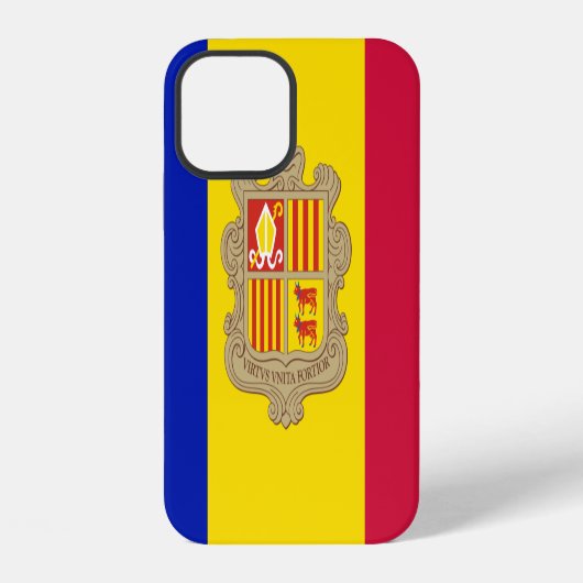 アンドラ国旗 iPhoneケース (裏面)