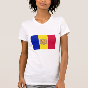 アンドラ国旗 Tシャツ