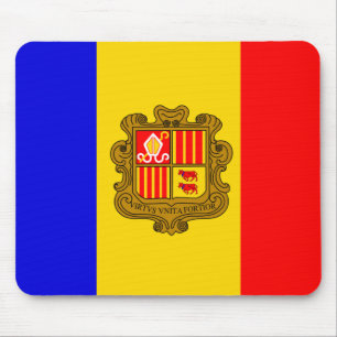 アンドラ国旗mosepad マウスパッド