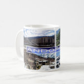 アンドラ山脈 –  コーヒーマグカップ (正面左)