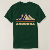 アンドラ山脈 Tシャツ (デザイン正面)